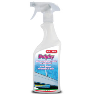 Dolphy detergente attivo per imbarcazioni lo trovi all'interno del kit nautico pulizia barca disponibile solo su Mafra Shop
