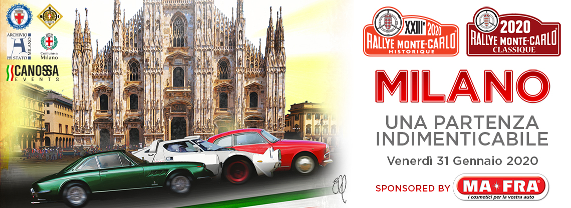Rally Montecarlo Historique 2020 Mafra Official Sponsor