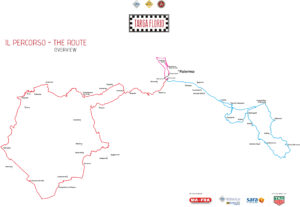 Il percorso della Targa Florio Classic 2020
