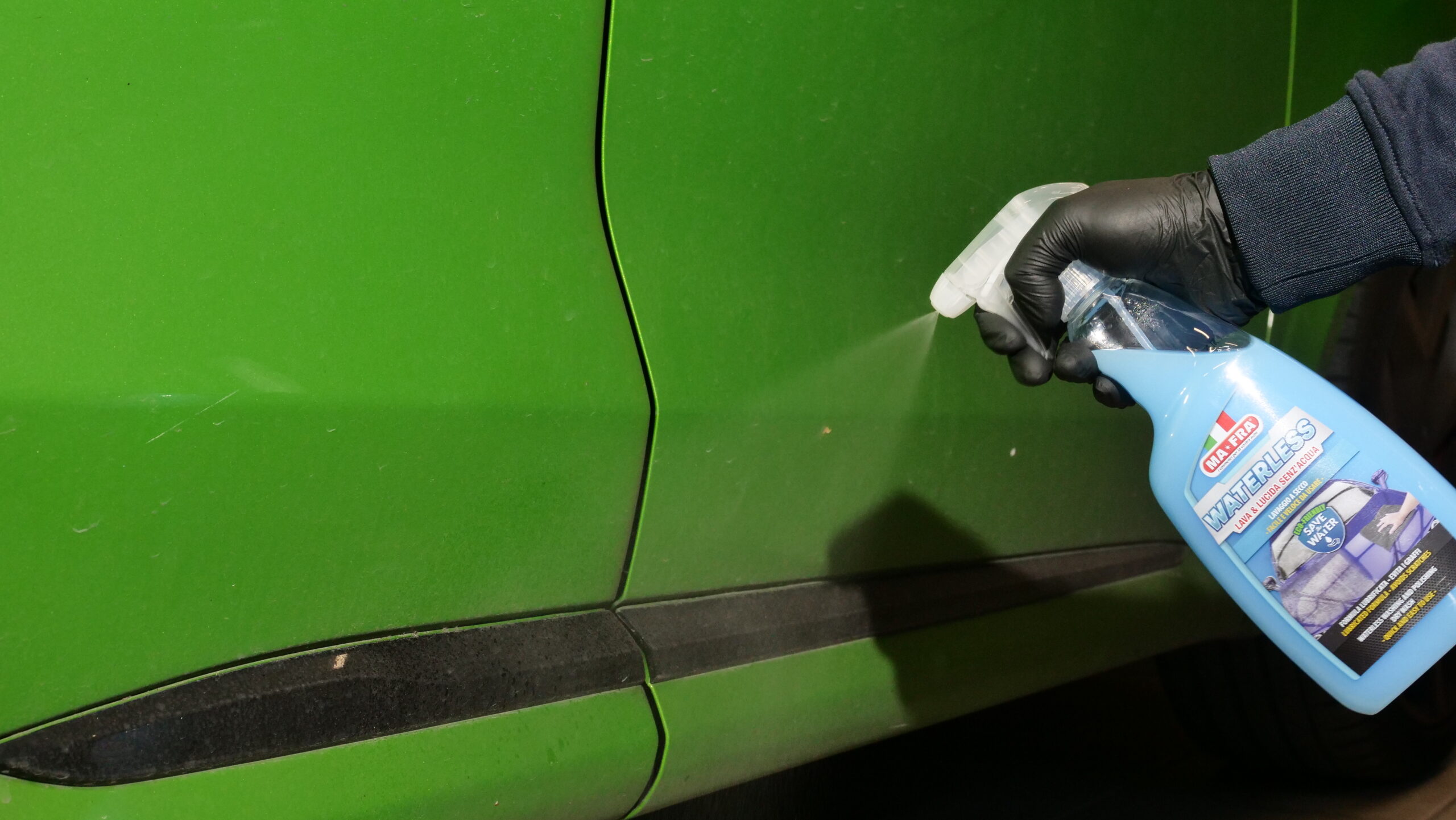 Waterless Lavaggio auto senz’acqua