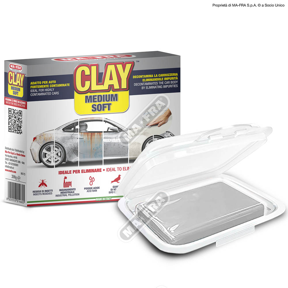 Clay Medium Past pasta decontaminante auto chiare