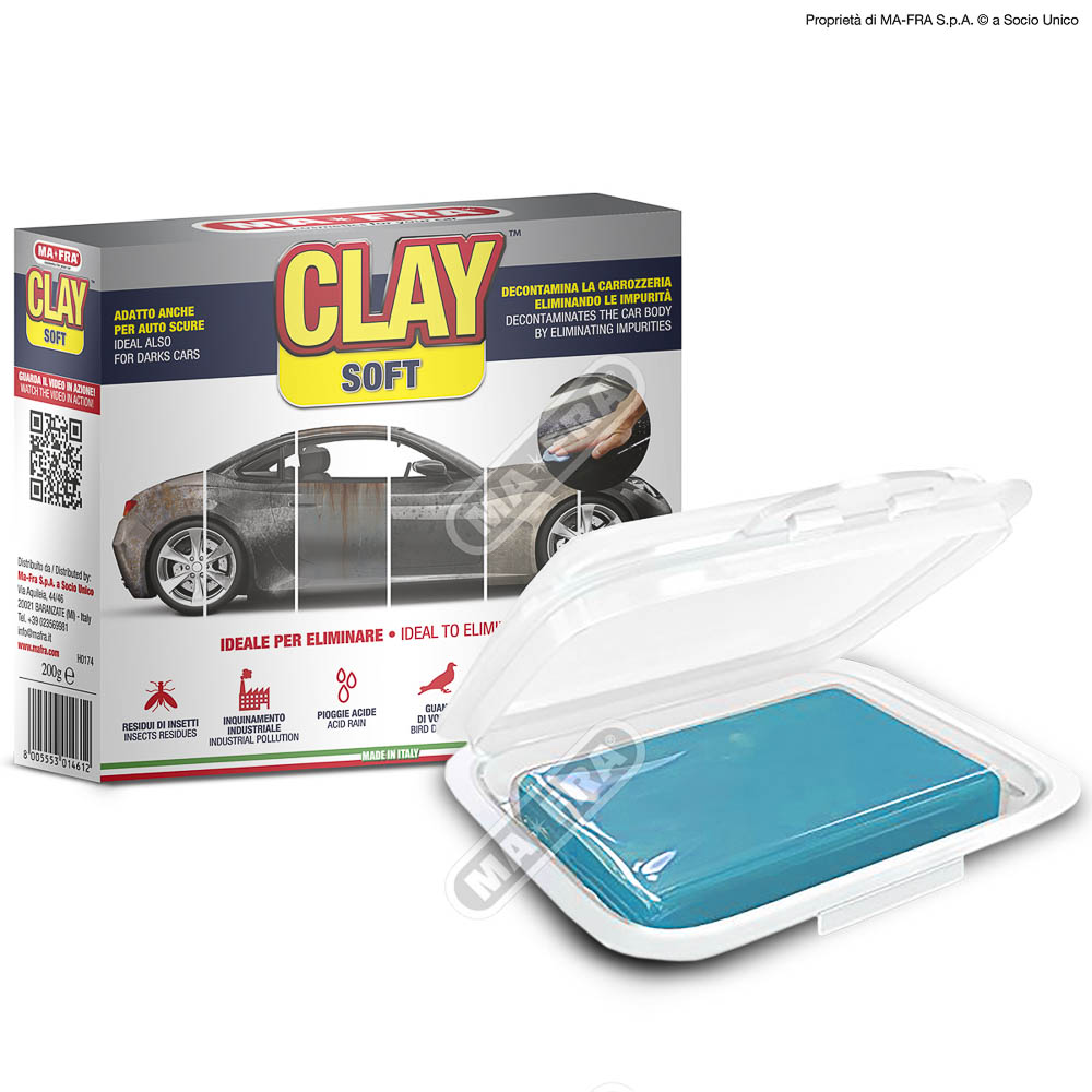 Clay Soft pasta decontaminante auto scure