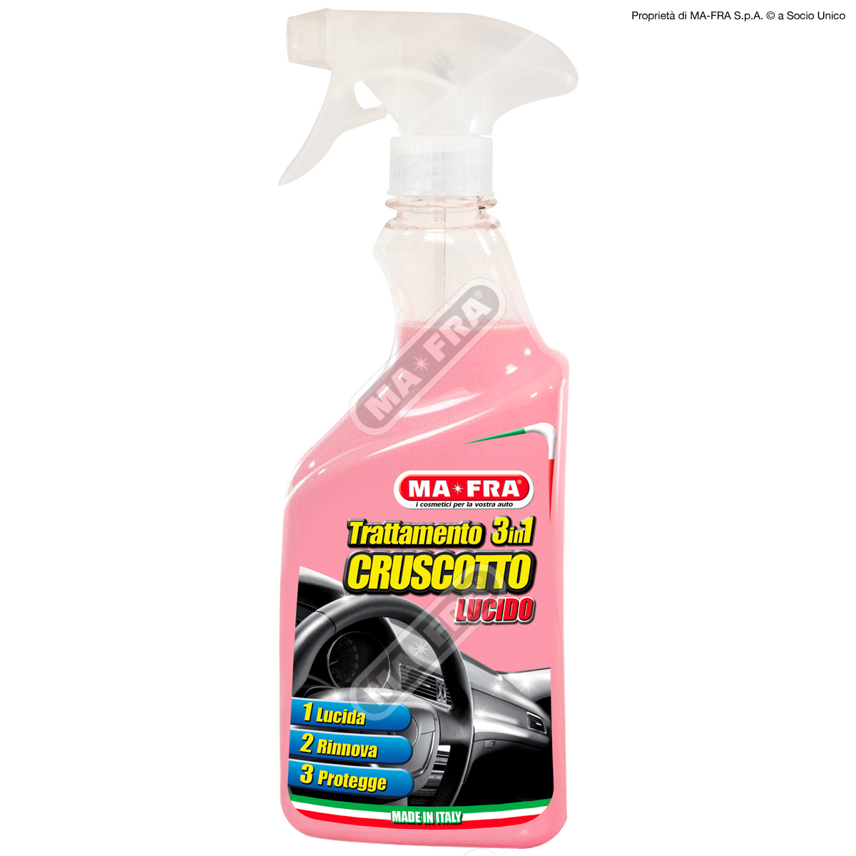 Maranello - Detergente Tessuti Auto - Pulitore per Interni e Moquette - 500  ml
