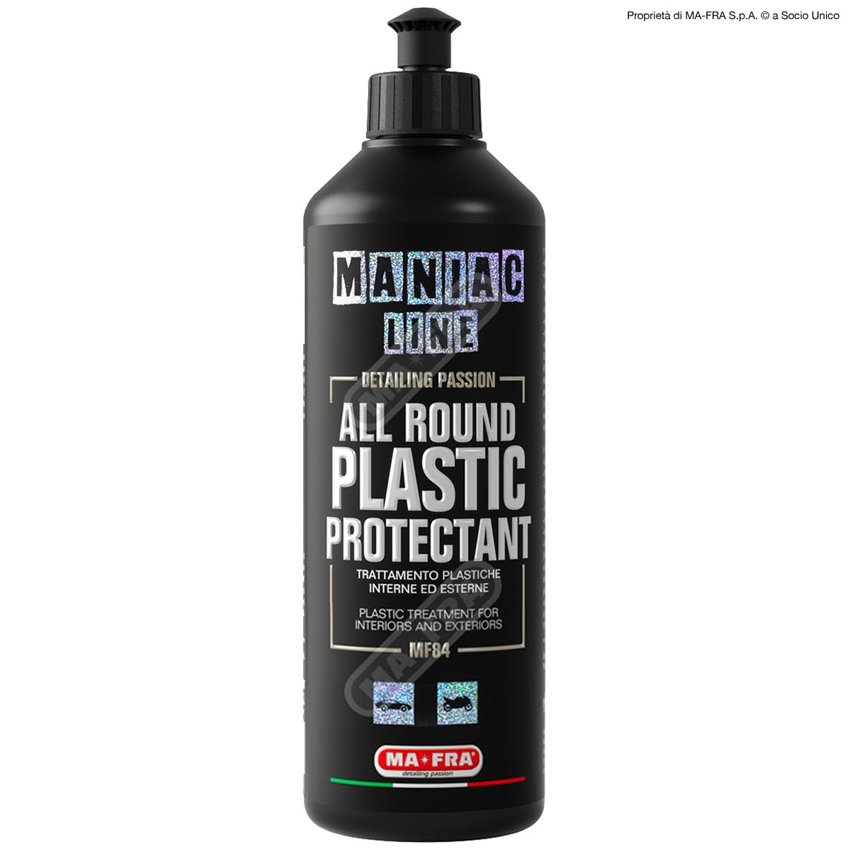 All Round Plastic Protectant 500ml Maniac Line